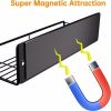 Magnetic Spice Racks for Refrigerator, 4 Pack Magnetic Spice Rack Organizer with Super Strong Magnetic, Metal Fridge Spice and Seasoning Organizer She